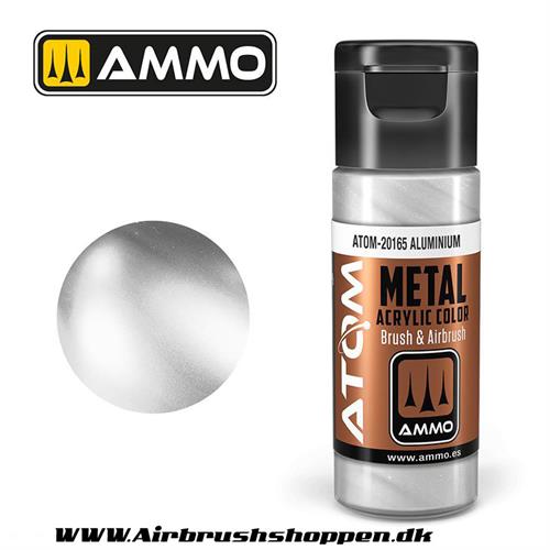 ATOM-20165 METALLIC Aluminium  -  20ml  Atom color